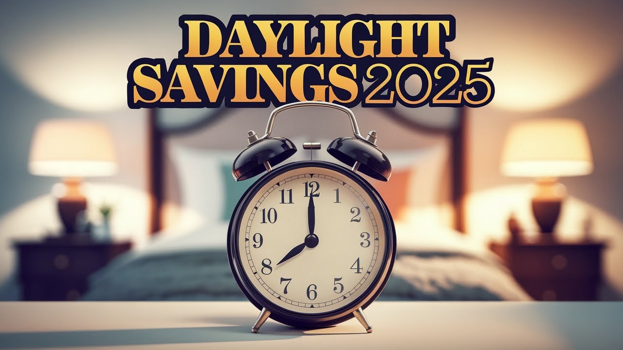 When is daylight savings 2025