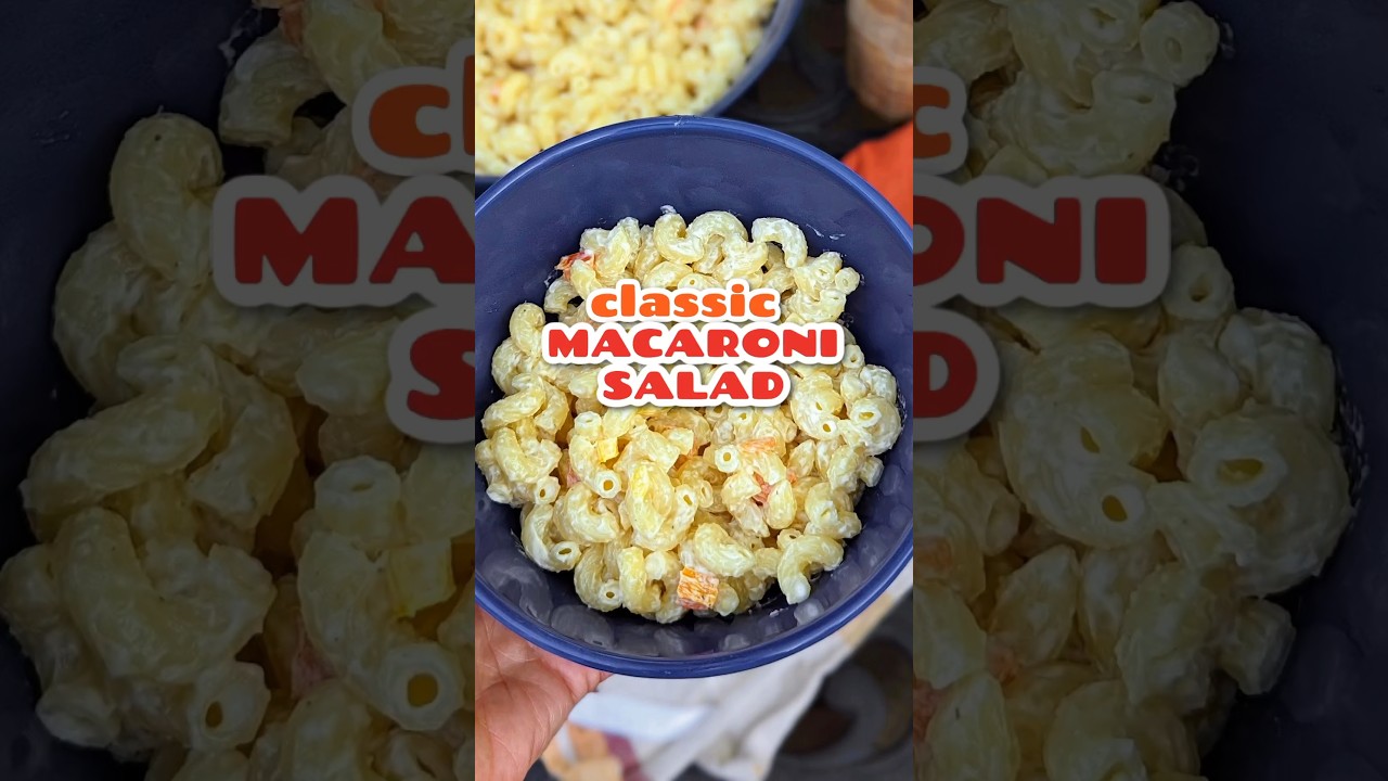 Easy Classic Macaroni Salad