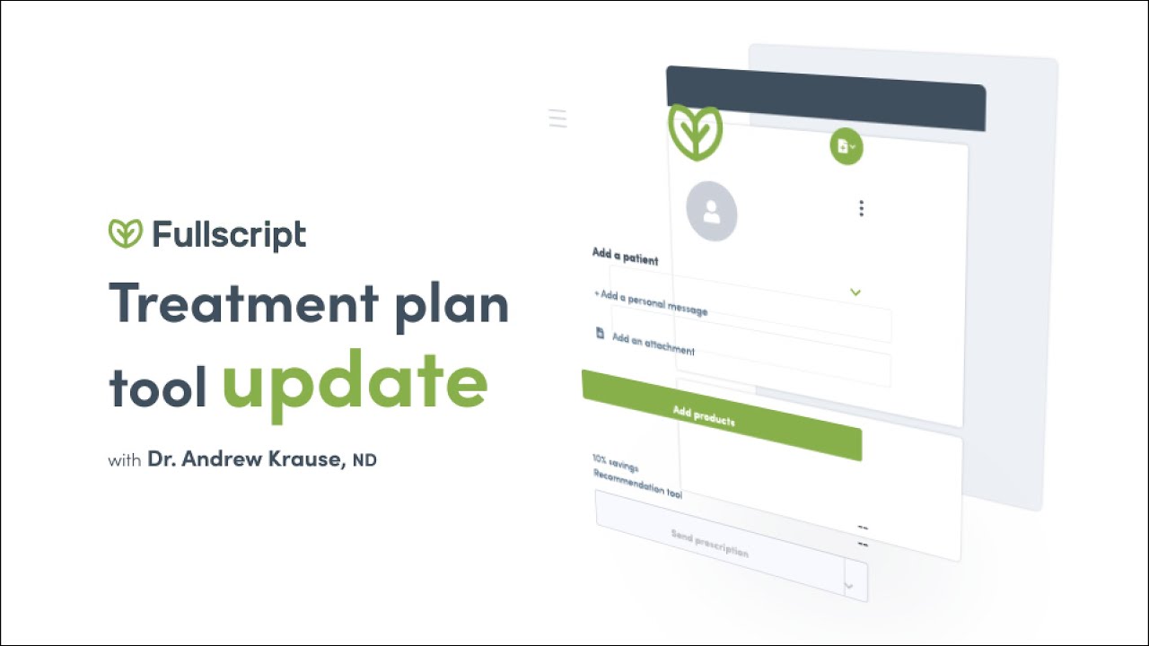 Our game-changing new treatment plan tool
