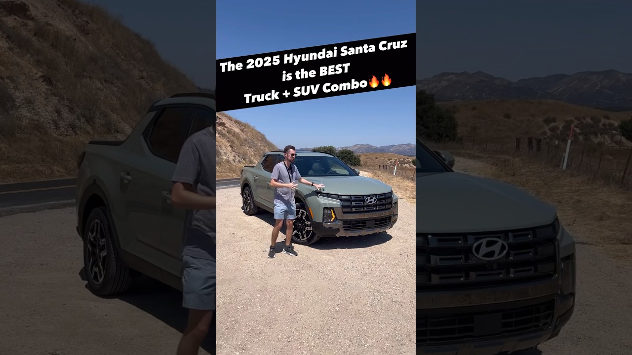 Five Reasons the Refreshed 2025 Hyundai Santa Cruz is the *Best* Truck + Crossover Combo!