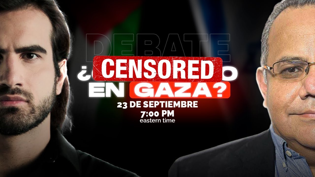 DEBATE - GAZA E ISRAEL