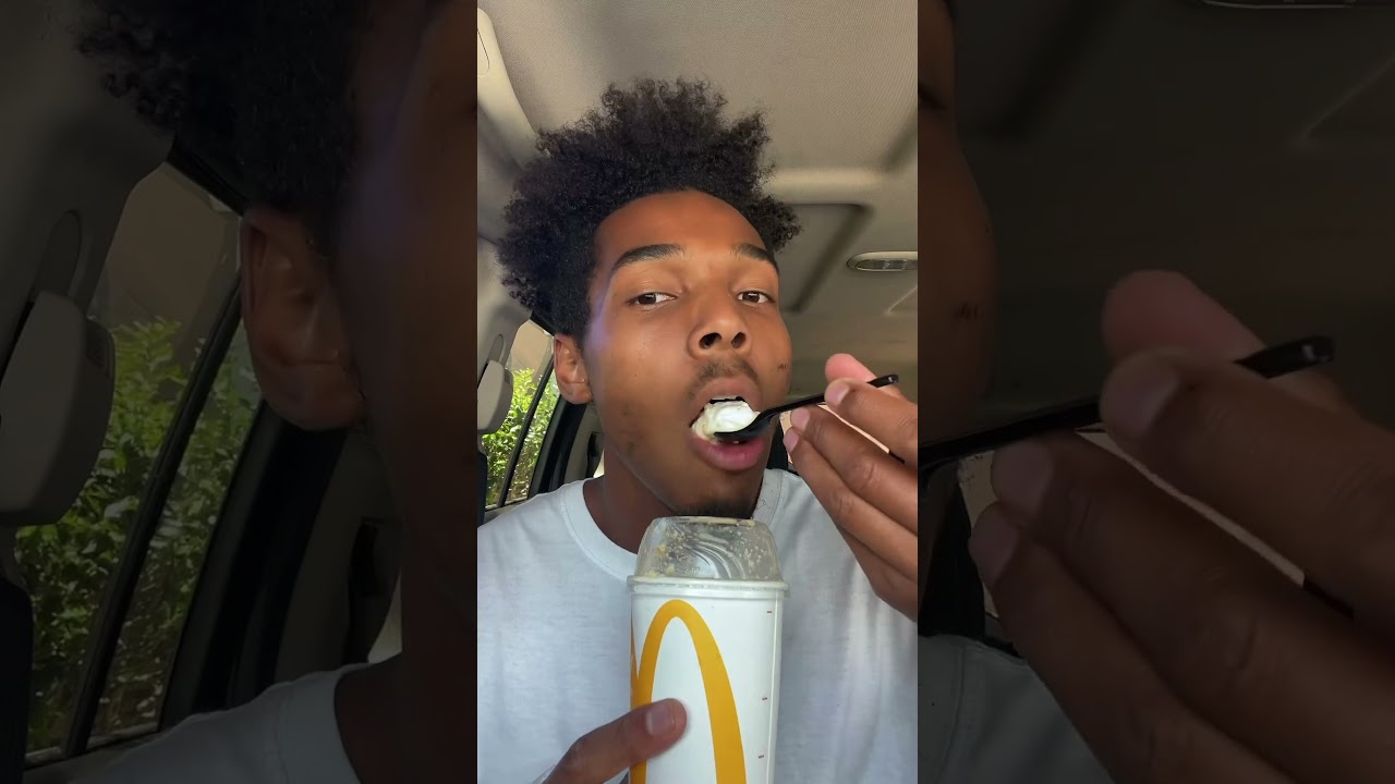 TRYING MCDONALD’S  GRANDMA MC FLURRY FOR THE FIRST TIME!!!!