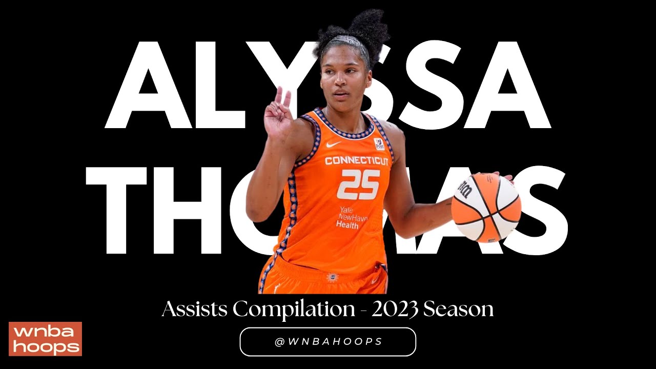 Alyssa Thomas Assists Compilation 2023 Season | WNBA Hoops