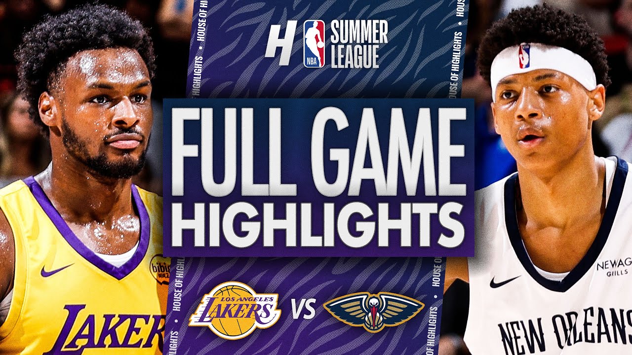 Los Angeles Lakers vs New Orleans Pelicans - FULL Game Highlights | July 12, 2025 NBA Summer League