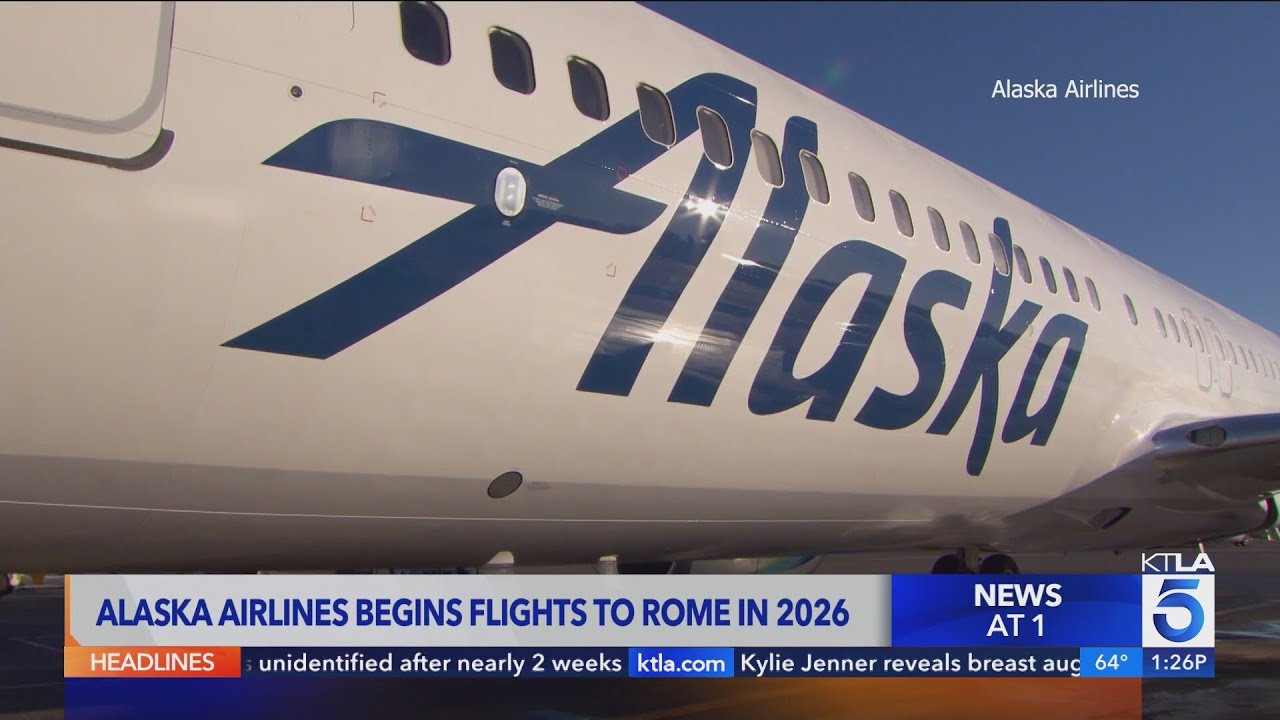 Alaska airlines to debut new flights to Rome