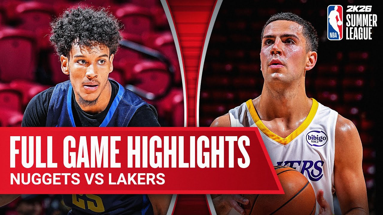 NUGGETS vs LAKERS | NBA SUMMER LEAGUE | FULL GAME HIGHLIGHTS | July 18, 2025