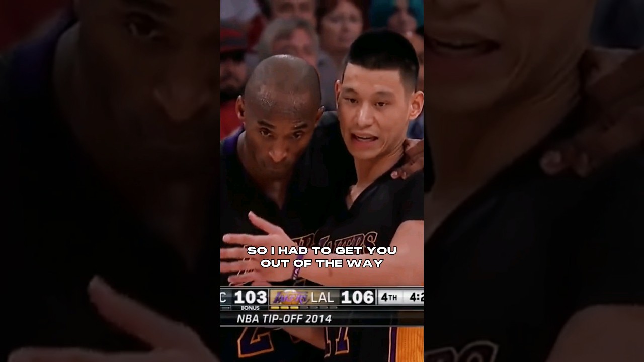 When Jeremy Lin WAVED OFF Kobe!👀