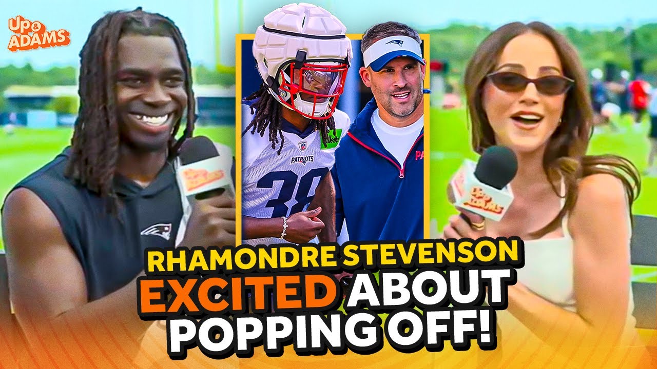 Patriots Rhamondre Stevenson "Excited" About Popping Off This Year, Diggs & Maye Leadership, & more!