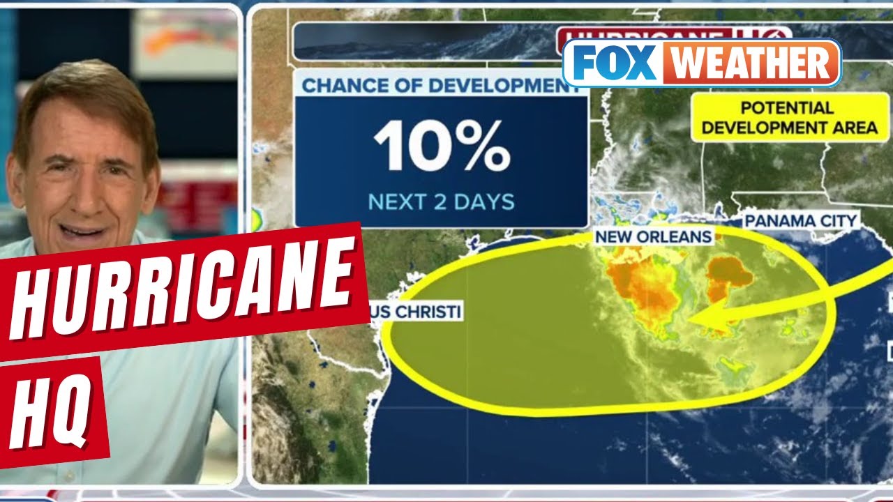 National Hurricane Center monitoring tropical area in Gulf