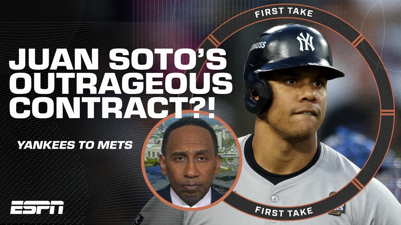 Juan Soto's OUTRAGEOUS contract?! 🗣️ Stephen A. & Mad Dog discuss the Mets' new star | First Take