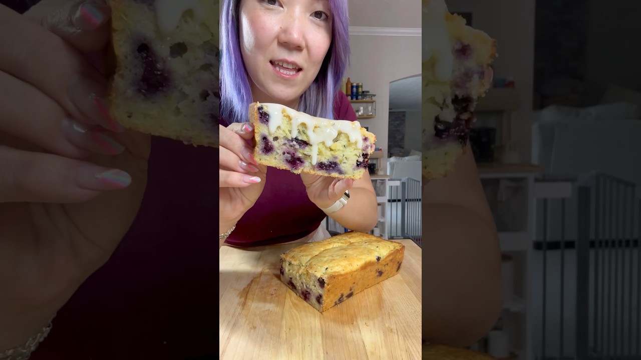 Zucchini Series Part 1 🍋🥒🍞 #baking #lemon #zucchini #bread #homegrown #bentonoods #fyp