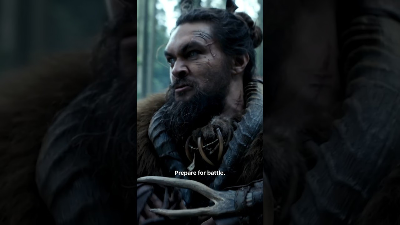 Jason Momoa has all three components of a strong leader: booming voice, gravitas, and a weird horn.