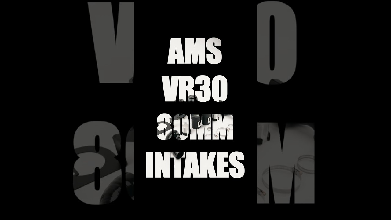 AMS 80mm VR30 Intakes are NOW AVAILABLE 🚨