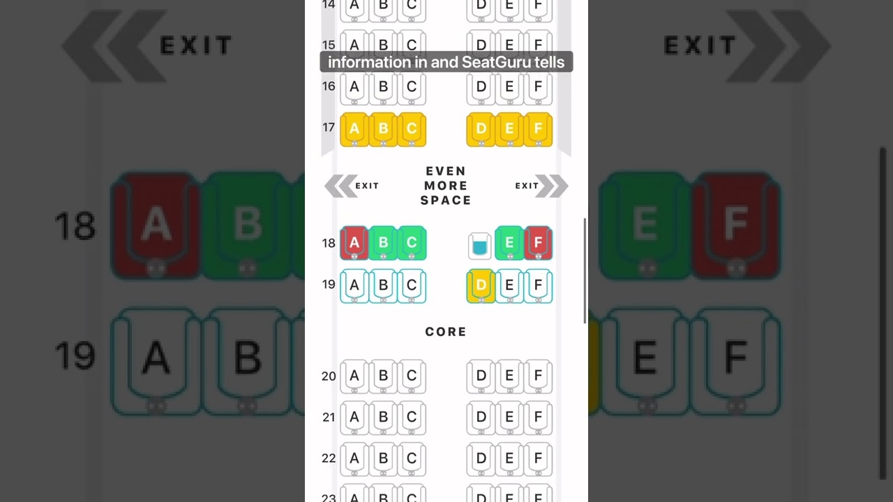 travel hack for airplane seats #shorts | seatguru