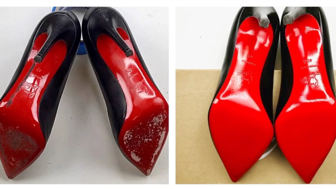 Louboutin Shoes - Red Bottoms - Paint or Repair FAST!!!