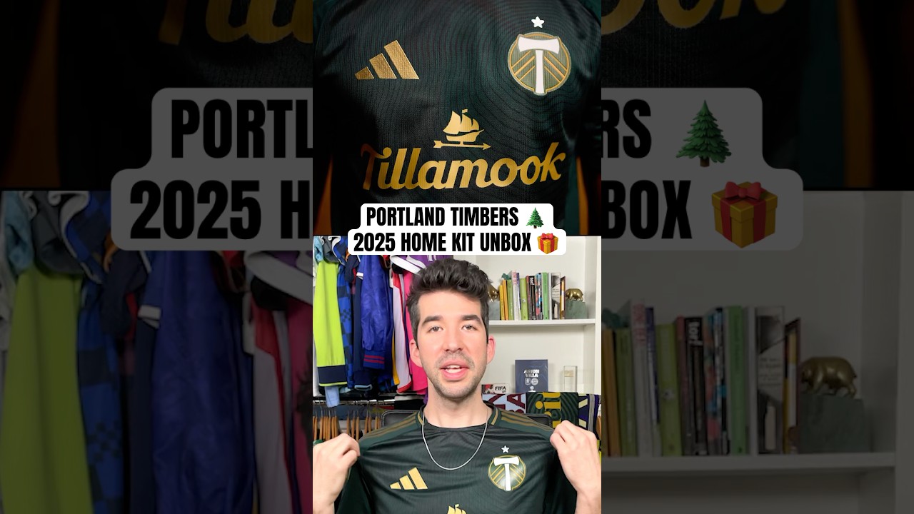 The Classiest 2025 MLS Kit? ✨🌲 | Portland Timbers 2025 Home Kit Unboxing