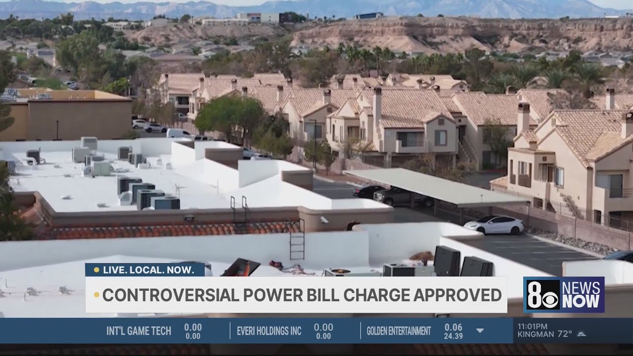 Las Vegas customers ‘frustrated’ as NV Energy adds new charge