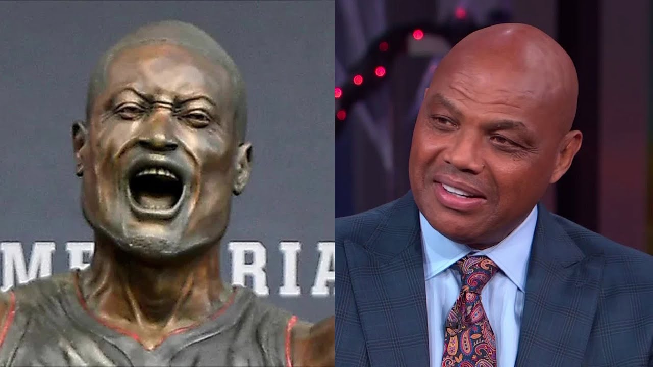 Inside the NBA reacts to Dwayne Wade's Statue 🤣