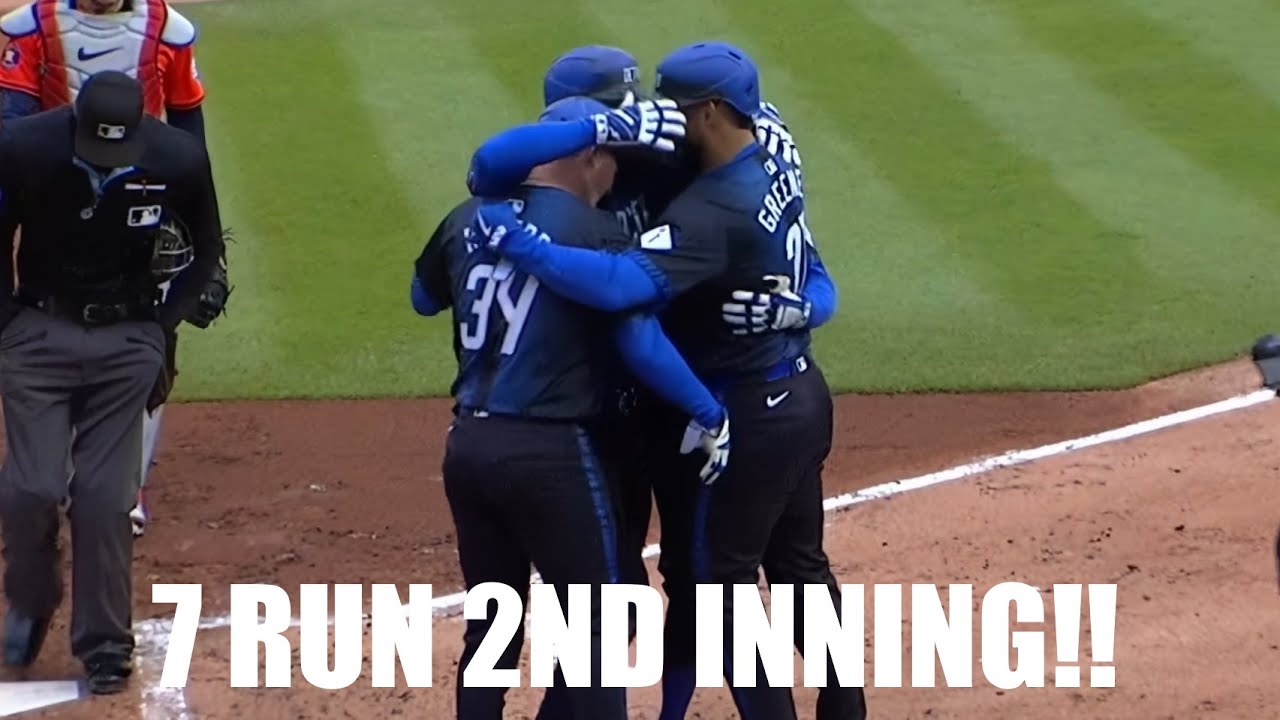 Tigers Score 7 Run in 2nd Inning Including Mark Canha's Grand Slam vs Astros!!