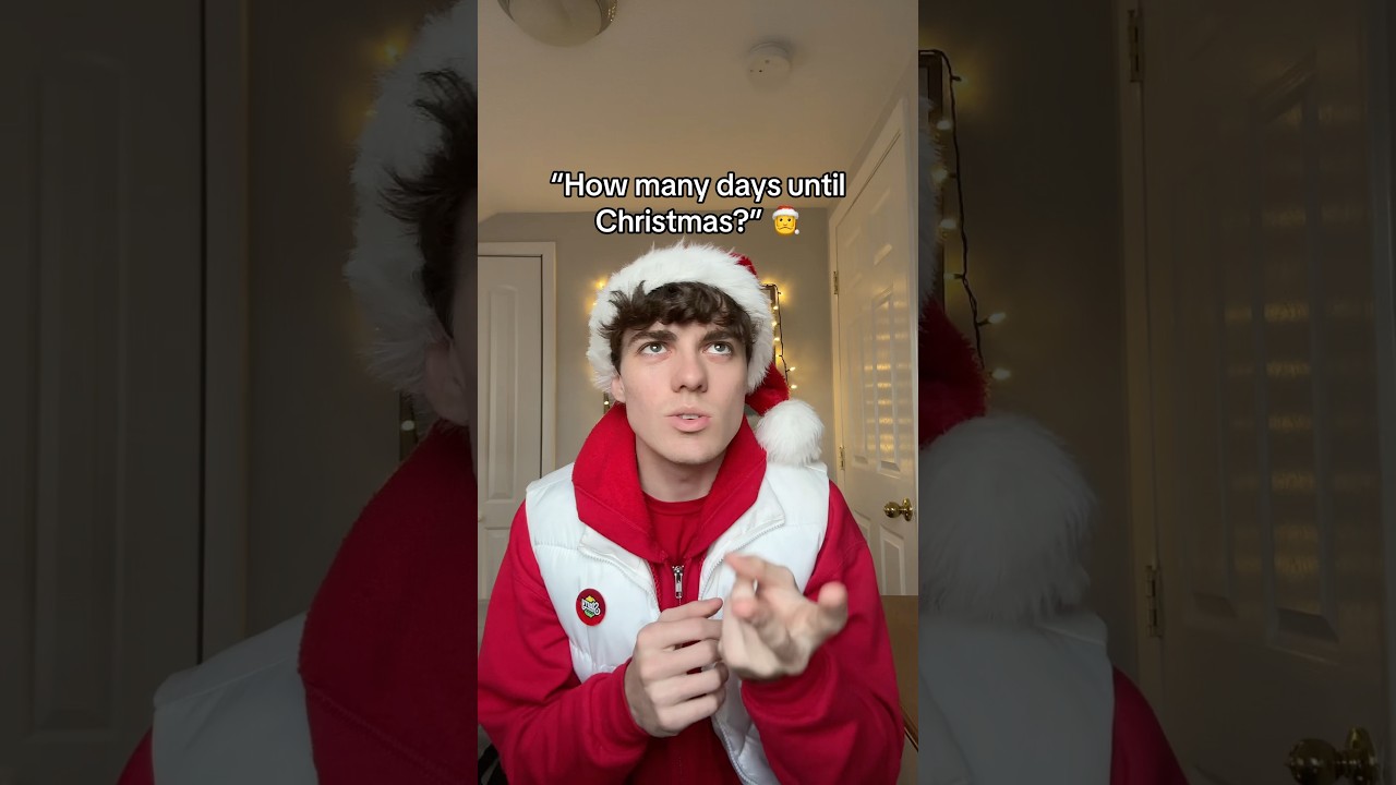 9 + 10 DAYS UNTIL CHRISTMAS 🎅🗣️