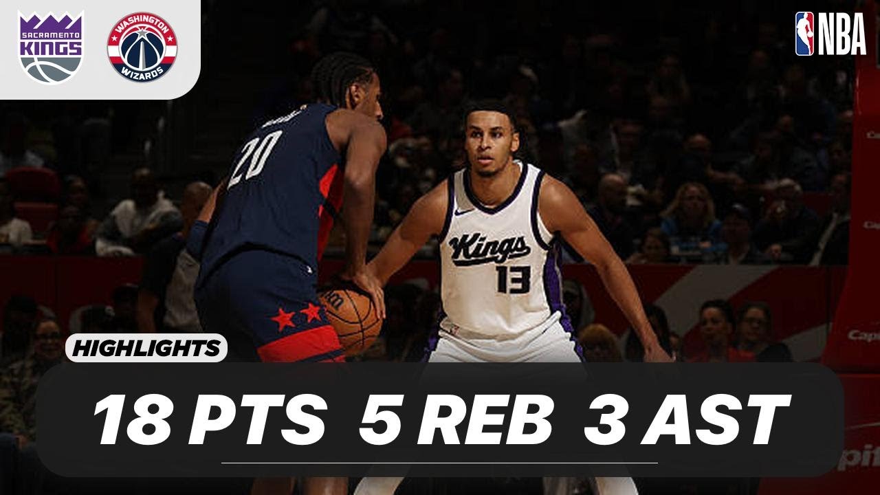 KEEGAN MURRAY vs WASHINGTON WIZARDS | 18 PTS - 5 REB - 3 AST - 1 BLK - 2 STL | 04-02-2025 Highlights