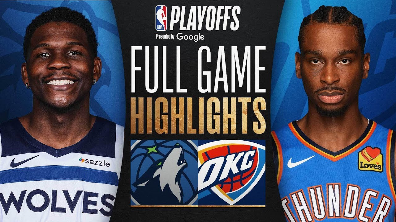#6 TIMBERWOLVES at #1 THUNDER | FULL GAME 5 HIGHLIGHTS | May 28, 2025