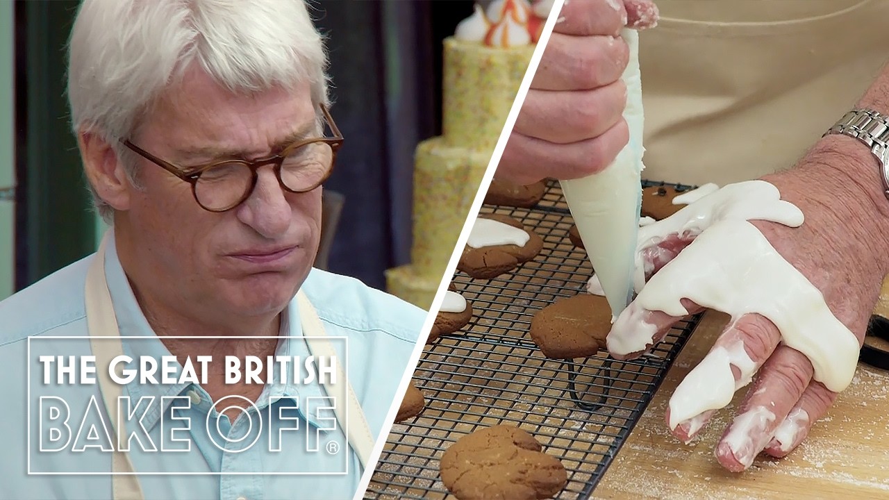 Four minutes of Jeremy Paxman’s glorious grumpiness | The Great Stand Up To Cancer Bake Off