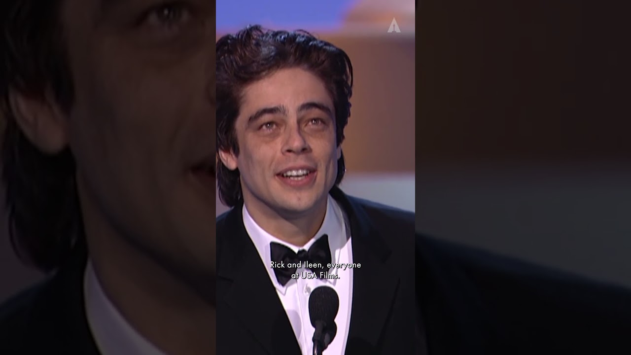 Oscar Winner Benicio Del Toro | Best Supporting Actor for 'Traffic' | 73rd Oscars (2001)