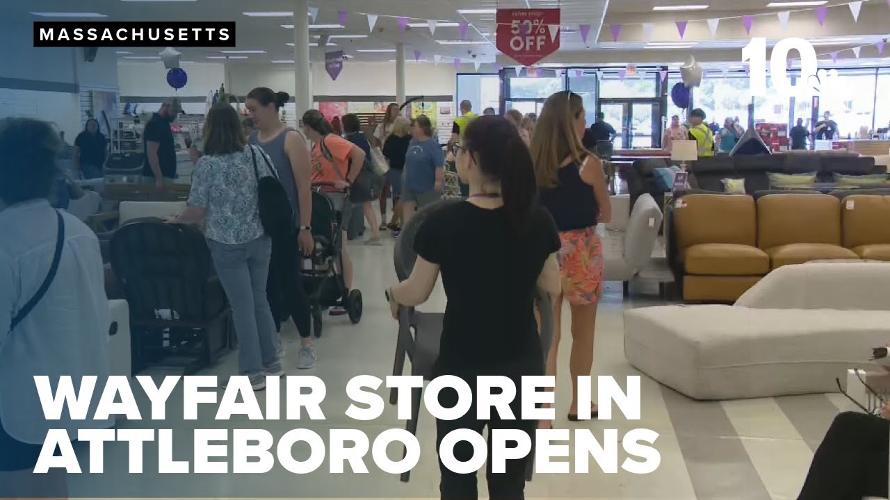 Wayfair store opens brick-and-mortar store in Attleboro