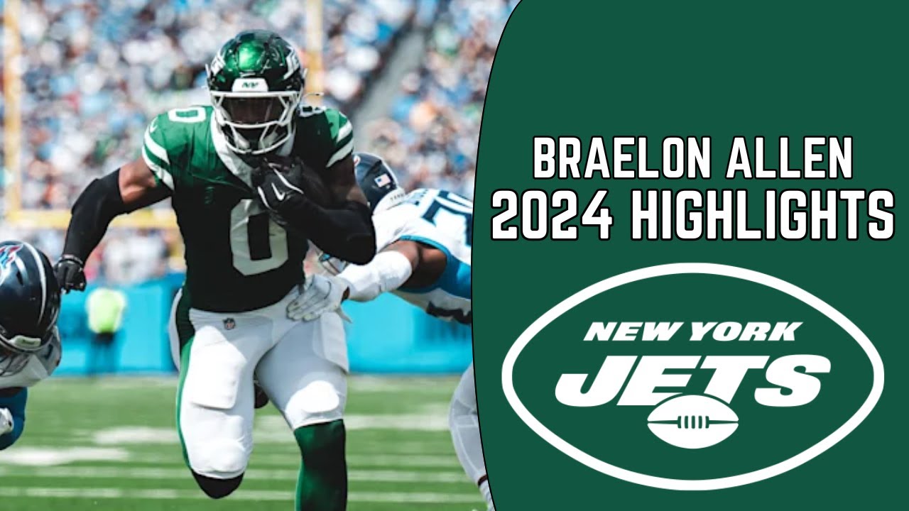 Braelon Allen 2024 Highlights🔥| NFL 2024-2025