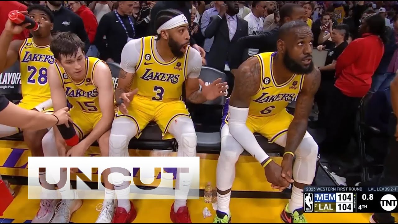Final 5:04 WILD End of Regulation Grizzlies vs Lakers Game 4 UNCUT | April 24, 2023