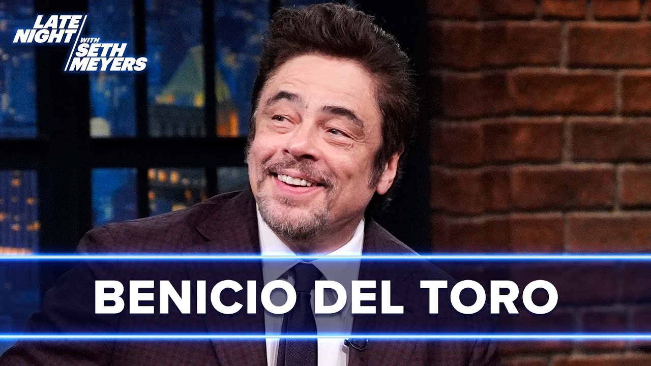 Benicio del Toro Almost Got in Trouble with the TSA Over The Phoenician Scheme Script