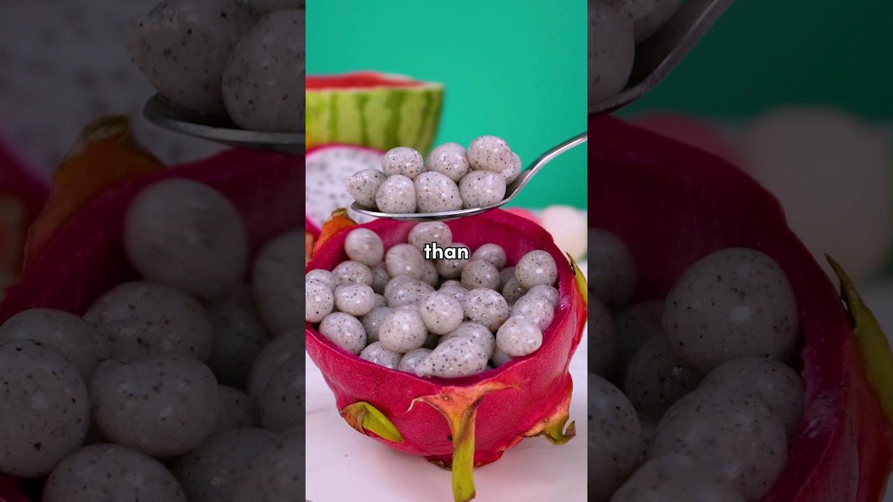 Is this DRAGON FRUIT popping boba sweeter treat than watermelon?