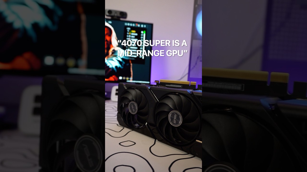 NVIDIA 4070 super is a mid-range GPU…
