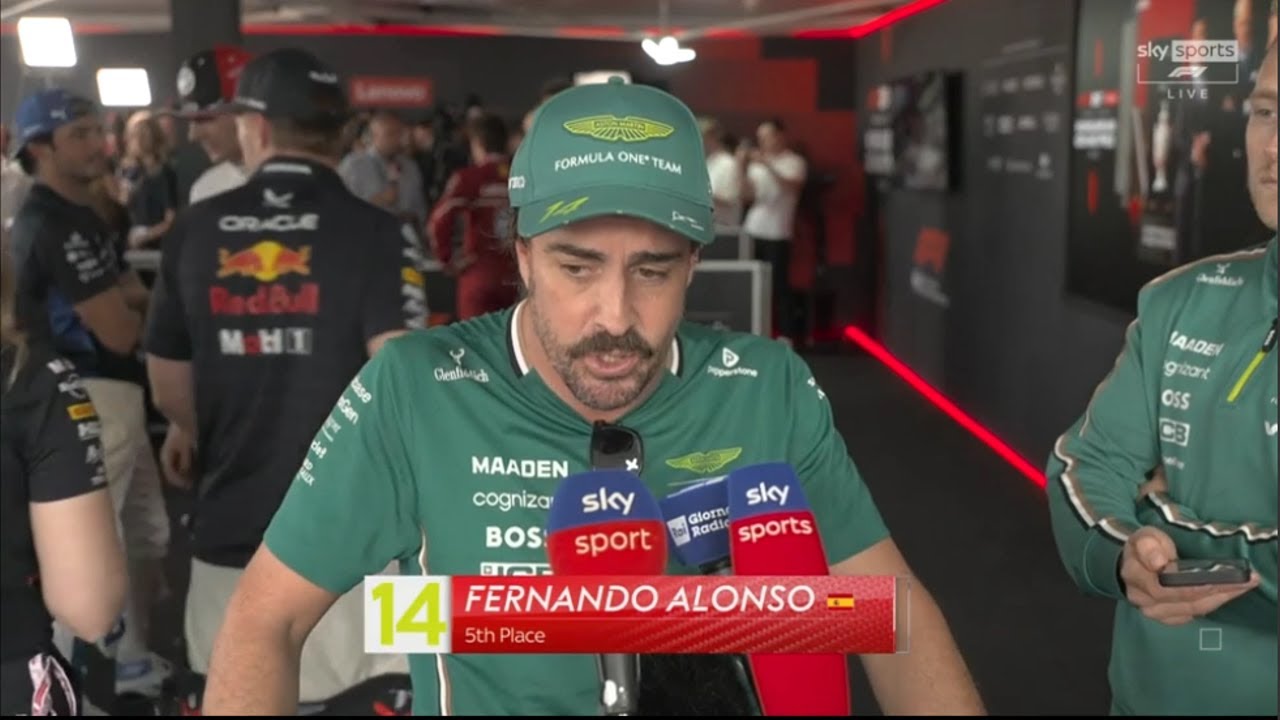 Fernando Alonso POST-RACE INTERVIEW at Hungarian GP
