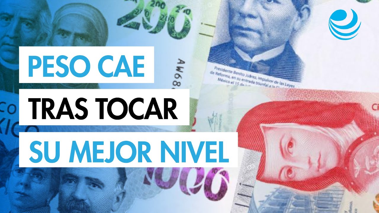 Peso mexicano se deprecia contra el dólar tras tocar su mejor nivel en casi un año