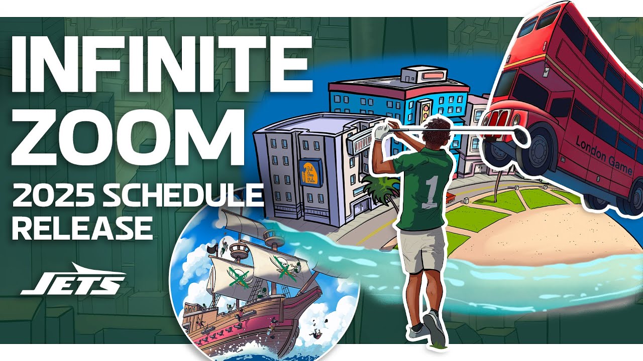 Jets 2025 Schedule Release Infinity Drawing