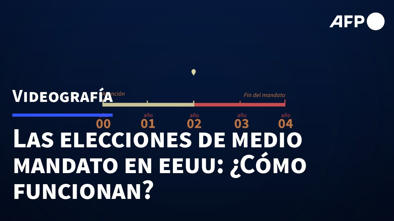 Las elecciones de medio mandato en EEUU: ¿Cómo funcionan? | AFP