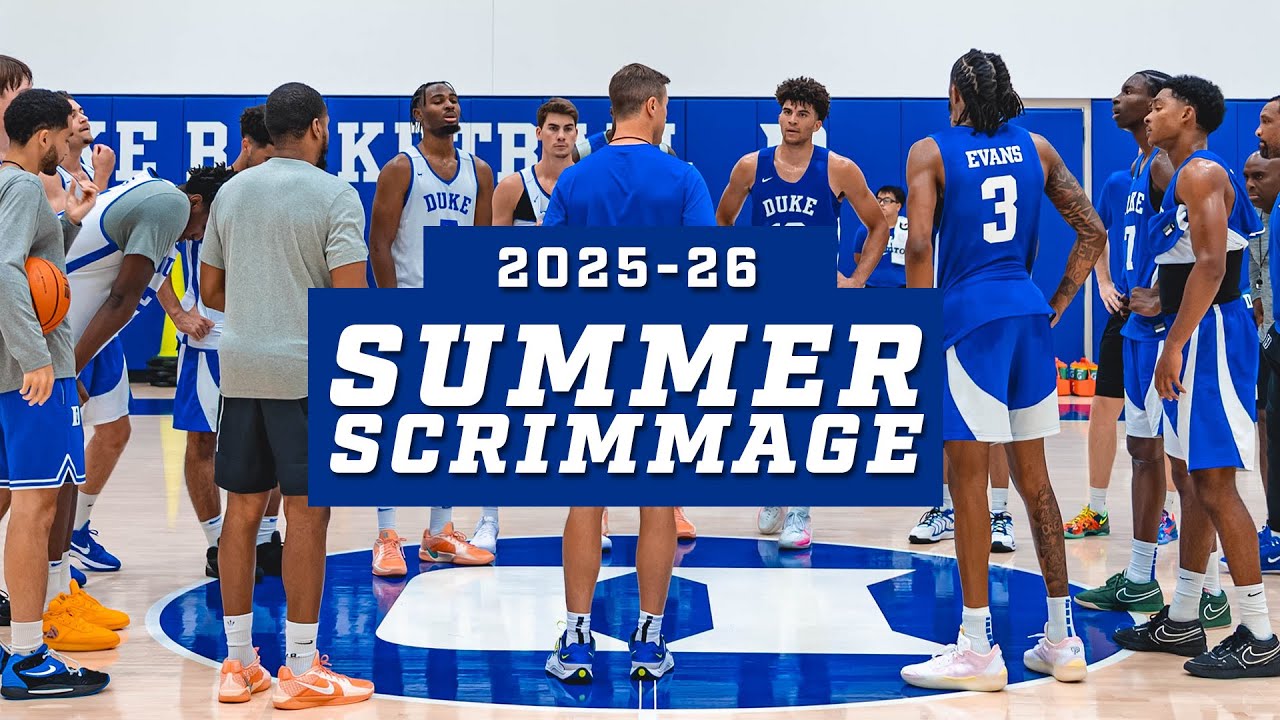 Duke Basketball 2025-26: Team Scrimmage Highlights!