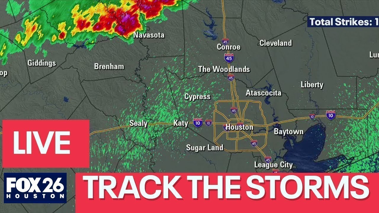 LIVE: Houston-area radar (no audio)