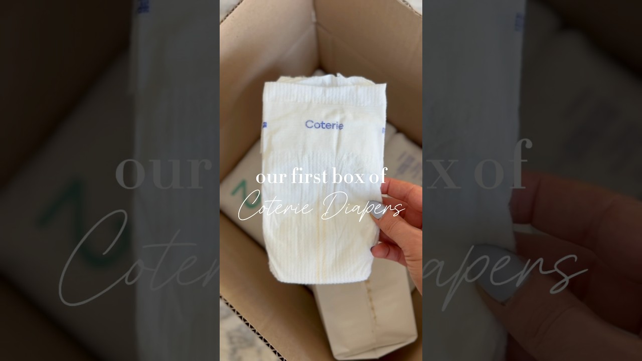 Coterie Diaper Review