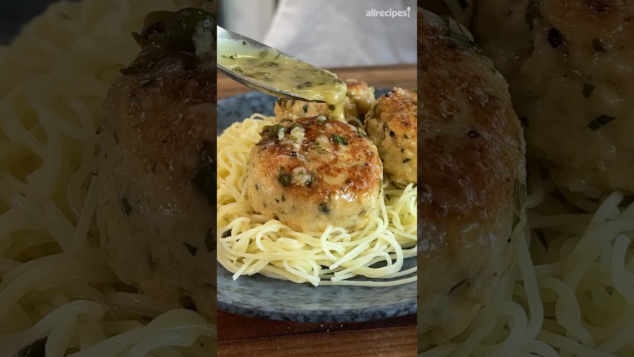 Chicken Piccata Meatballs