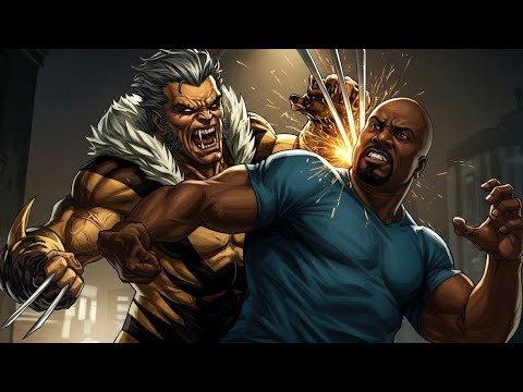 Luke Cage vs Sabretooth | Epic Showdown in Harlem