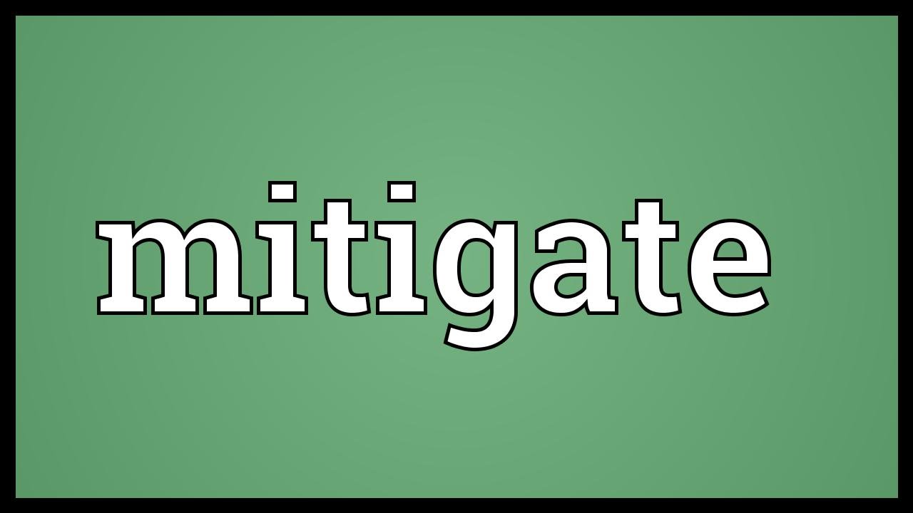Mitigate Meaning