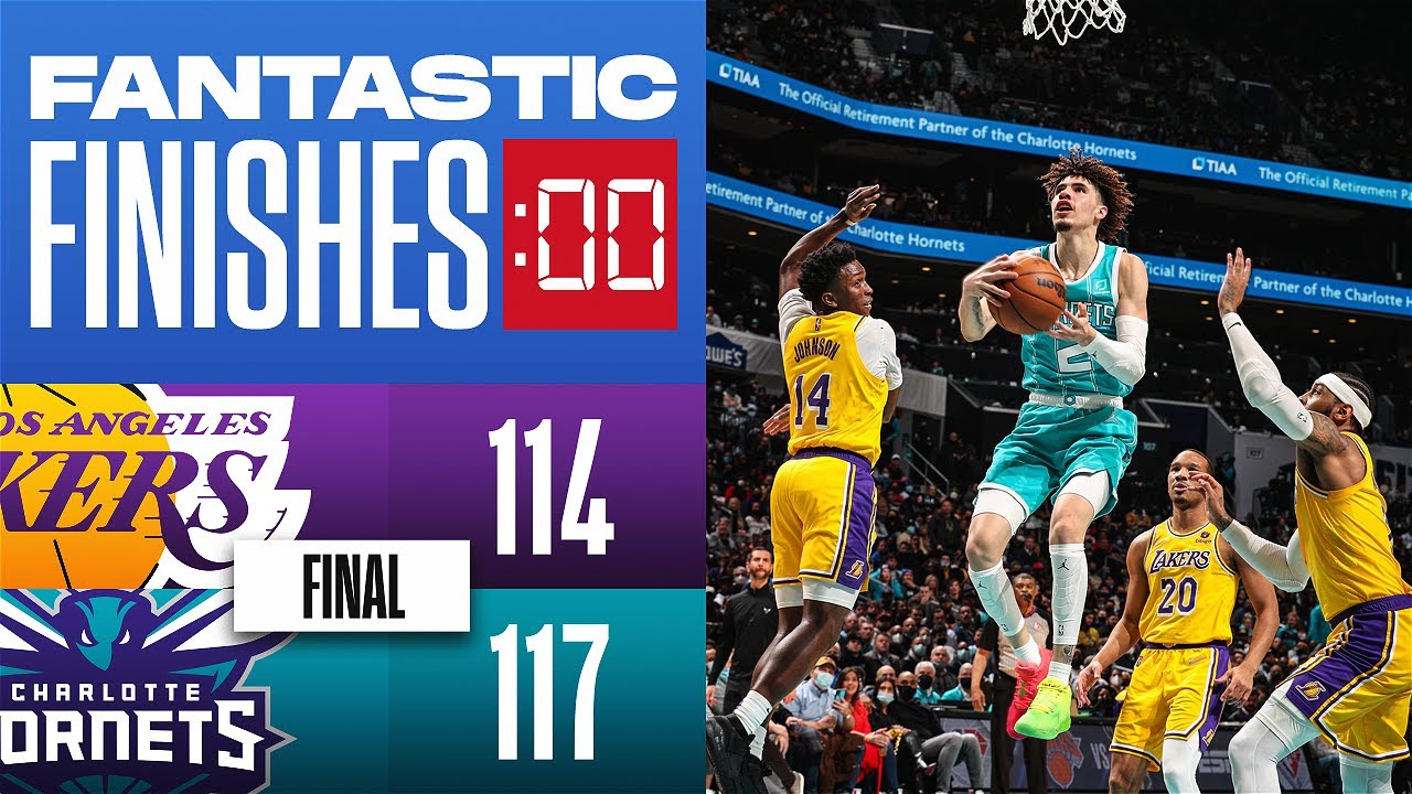 Final 2:37 WILD ENDING Lakers vs Hornets 🔥🔥