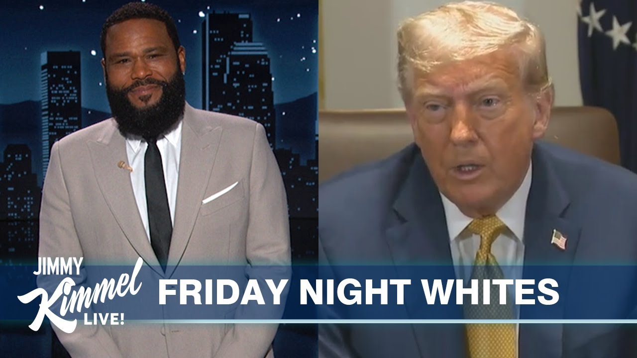 Guest Host Anthony Anderson on Trump's MAGA Streaming Platform, Big Beautiful Bill & Baby Making Biz