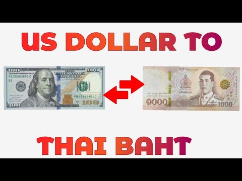 US Dollar To Thai Baht Exchange Rate Today | USD To THB | Dollar To Baht