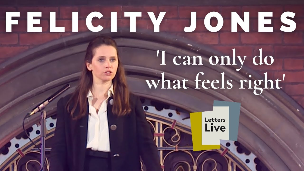 Felicity Jones reads Emma Thompson's incredible letter about misogyny in Hollywood