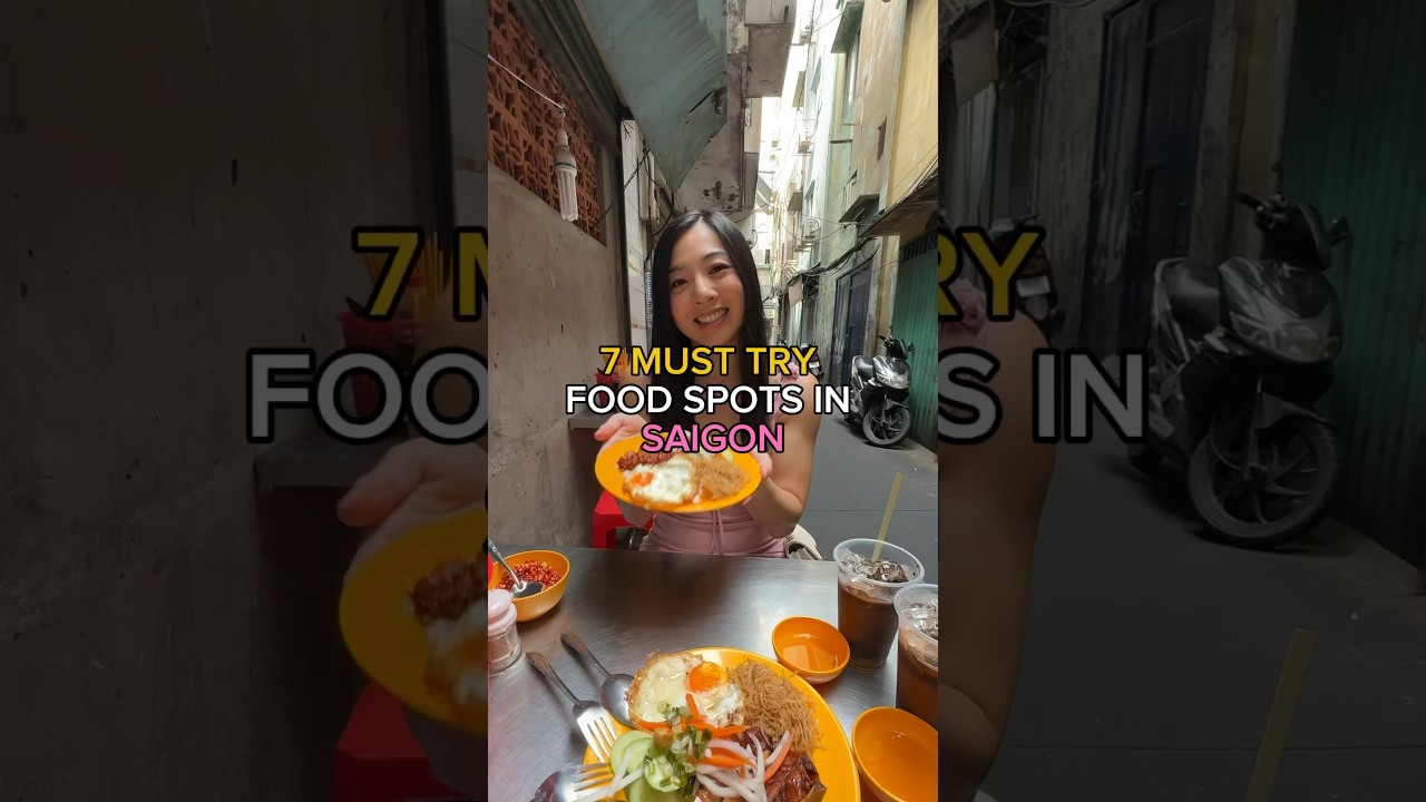 7 BEST PLACES TO EAT IN SAIGON (Ho Chi Minh City) 🇻🇳😍🥢 #vietnamtravel #vietnamesefood #saigon