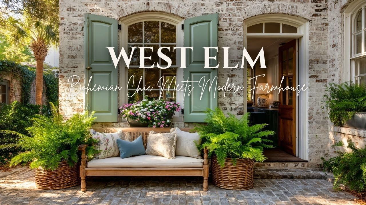 West Elm's Spring 2025  Bohemian Chic Meets Modern Farmhouse